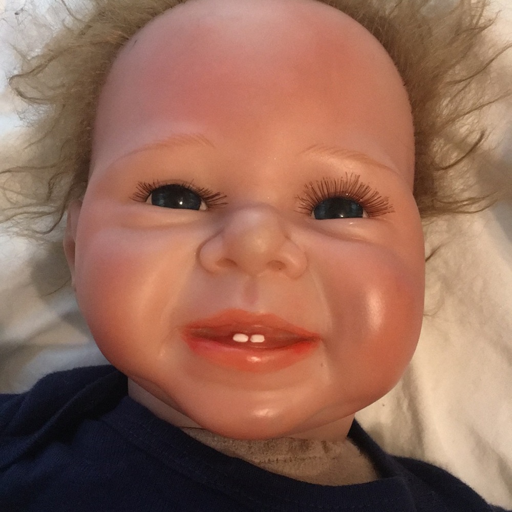 Silicone baby doll